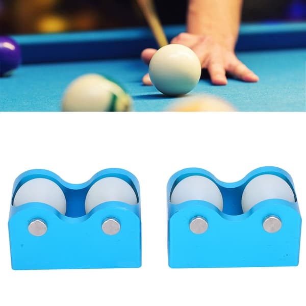 2 stk. aluminium billardkø ligehedstester måleværktøj til pool snooker