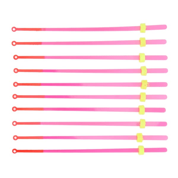 10 stk. isfiskestangtupper ABS Mini toppseksjon Vinterfisketilbehør 16 cm