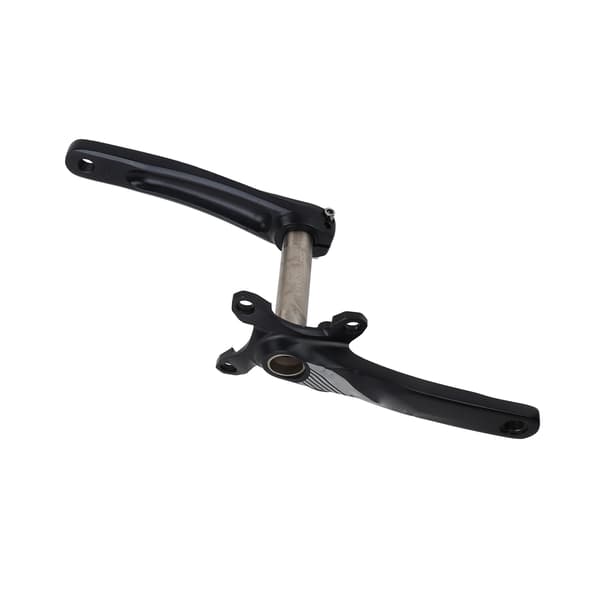 CNC aluminiumslegering mountainbike kranksæt til 8 til 12 gear, sort