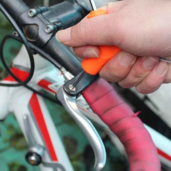 Letvægts trevejs unbrakonøgle i rustfrit stål til cykelvedligeholdelse og reparation