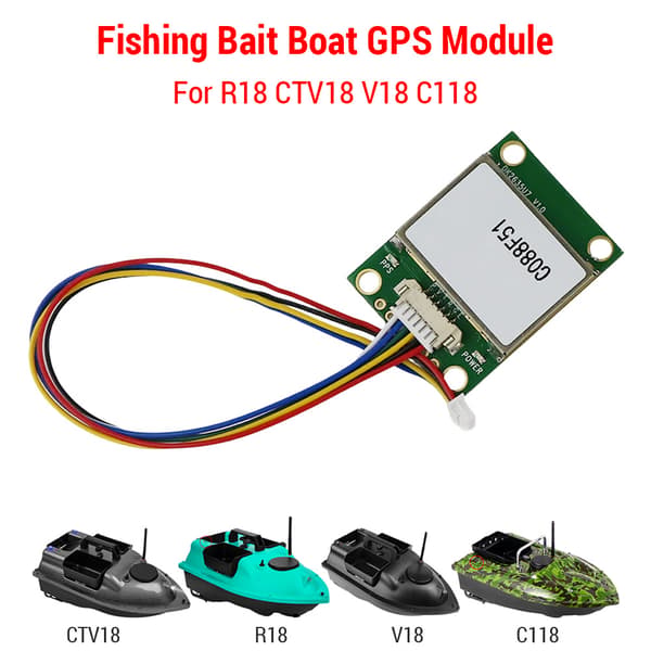 GPS-moduuli syöttiveneeseen, korvaa R18 CTV18 V18 C118 -kalastustarvikkeet