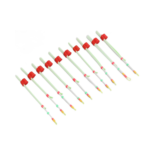 10 stk. Frontspids Mini Isfiskestang Endestykke Vintertilbehør ABS 10,4 cm