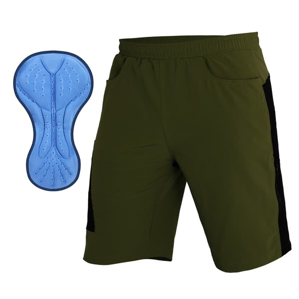 TOMSHOO Cykelshorts med åndbar 3D-polstring, løs pasform, til udendørssport