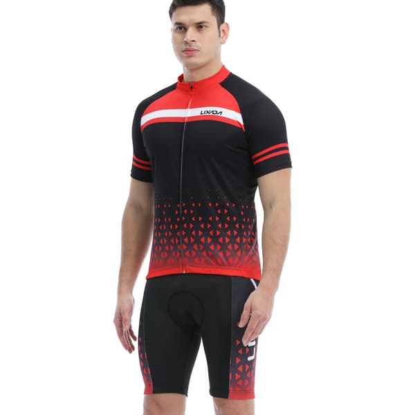 Cykeltröja och Gelvadderade Shorts för Herrar