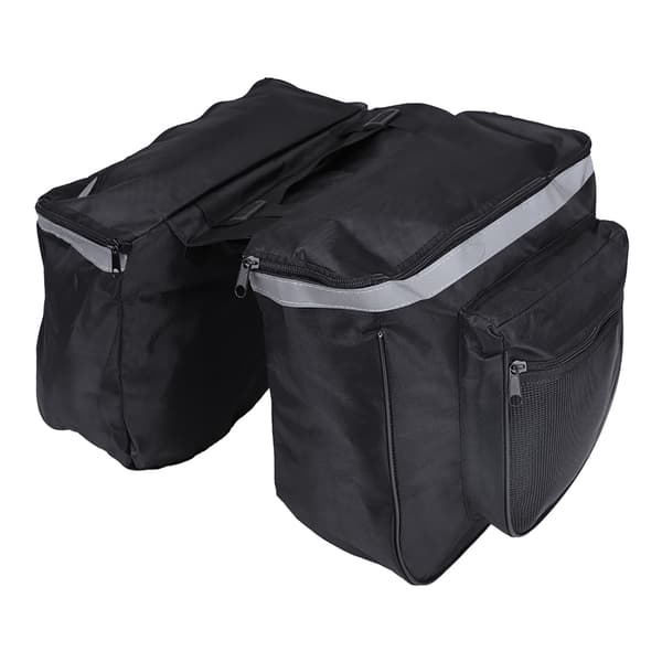 25L Vanntett Sykkelveske med Doble Sider og Refleksstriper