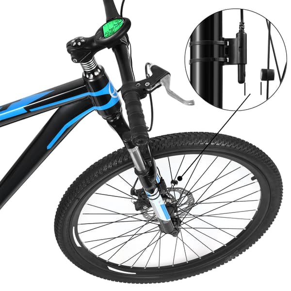 Kablet/trådløs sykkelcomputer, sykkelcomputer, speedometer, vanntett sykling