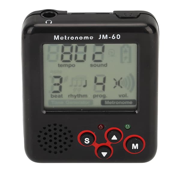 Digital LCD Mini Clip-On USB Genopladelig Metronom til Klaver, Violin og Guitar