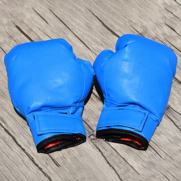 Boksehandsker til børn til træning og sparring Kickboxing med åndbart PU-læder