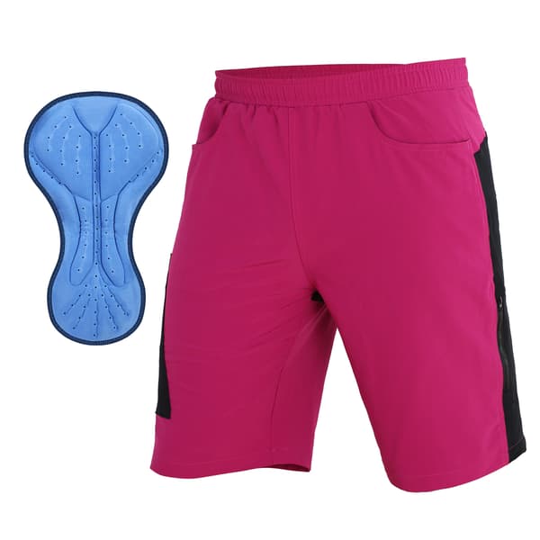 TOMSHOO Herr 3D-vadderade cykelshorts, andningsbara, vid passform, MTB utomhussport