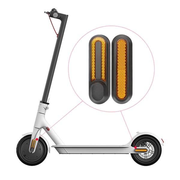 Sett med 4 dekorative deksler med refleksstriper for elektrisk sparkesykkel M365/PRO/PRO2/1S/Lite/G30 Max