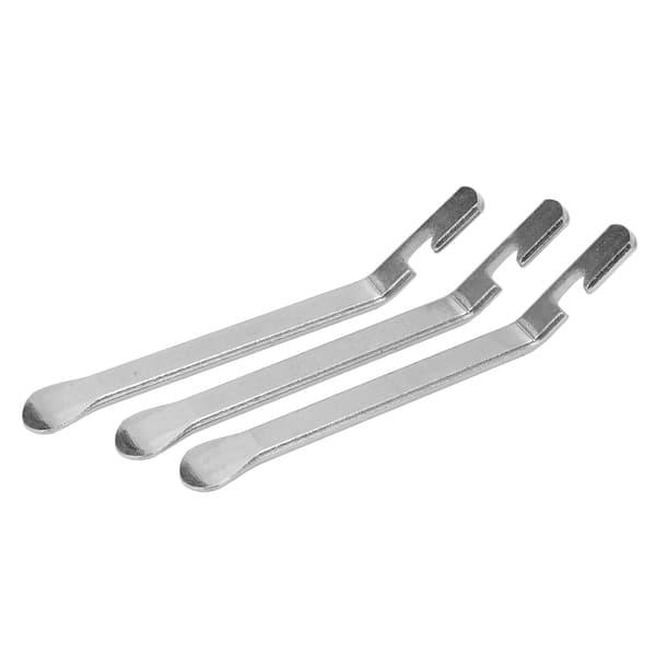 3-delt sykkeldekkspak, lett rustfritt stål, ergonomisk design, hurtigutløser
