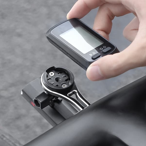 Cykelcomputerbeslag - Frontmontering til racercykler kompatibel med Garmin, Wahoo, Bryton, Cateye, GoPro