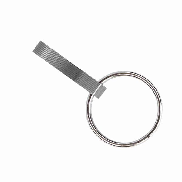 Bærbar Mini Flaskeåpner i Rustfritt Stål med Nøkkelring for Utendørs BBQ EDC