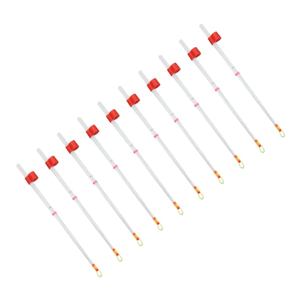 10 stk Mini Tip Top Fiskestang Is Vinter ABS Tilbehørsverktøy 130mm