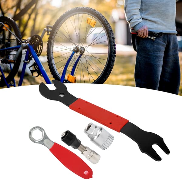 Cykelreparations- og vedligeholdelsesværktøjssæt - Kædekranknøgle i rustfrit stål