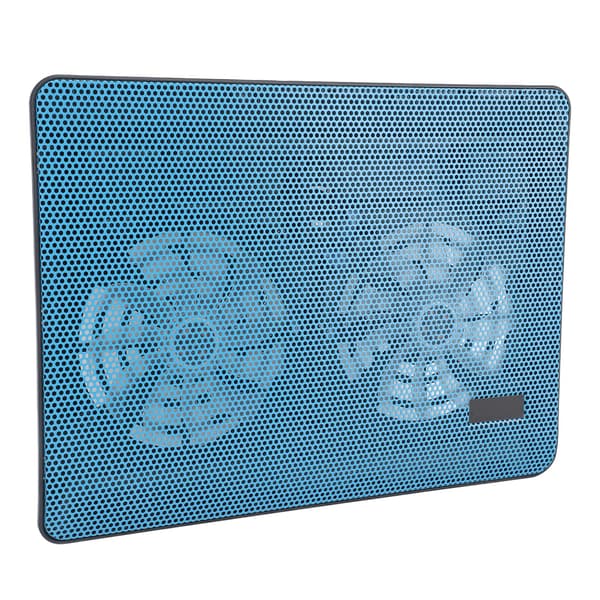 Gaming Laptop Køleplade med 2 Stille Ventilatorer og Ergonomisk Stativ til Bærbare Computere op til 17 tommer.