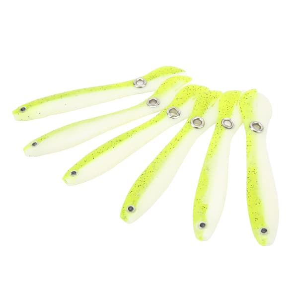 PCS Wobble Tail Loach Bløde Fiskelokker 10cm 6g Bicolor Silikone