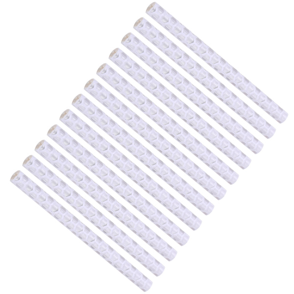 12 stk. eikerefleksstriper for terrengsykkel, hvite striper