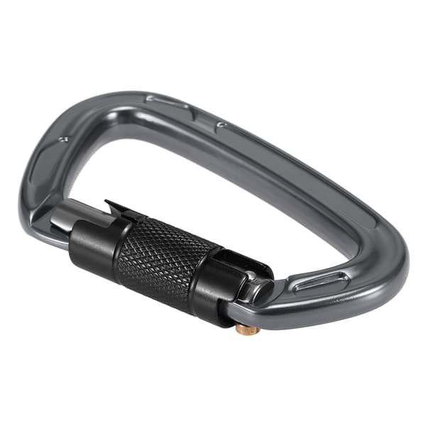 24KN Twist Locking Karabinhage i Aluminiumslegering til Klatring og Netting
