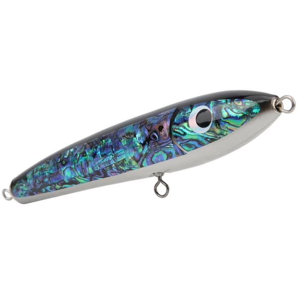Abalone skall treagn til tunfisk, grouper, dorado, havfiske 23x3.5cm