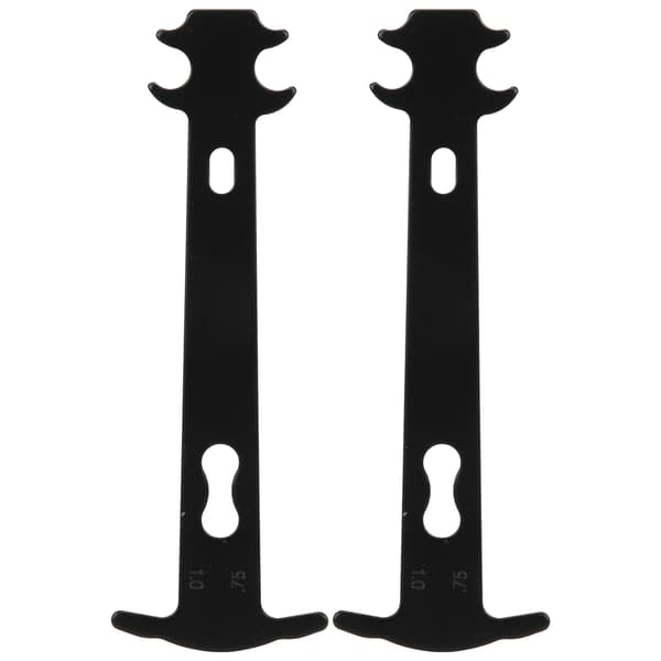 Cykelkædeslidindikator/lineal til mountainbikes (6-10 gear) - 2 stk.
