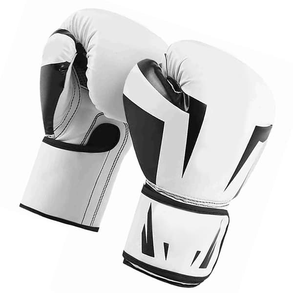 Boksehansker med håndleddsstøttestropper, pustende, ergonomiske for Muay Thai-trening
