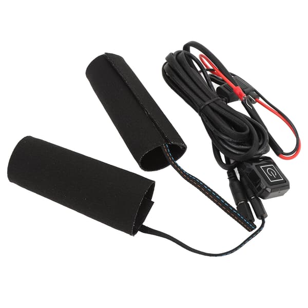 Opvarmet motorcykelgrebsovertræk 12V IP67 3 temperaturniveauer Velcro