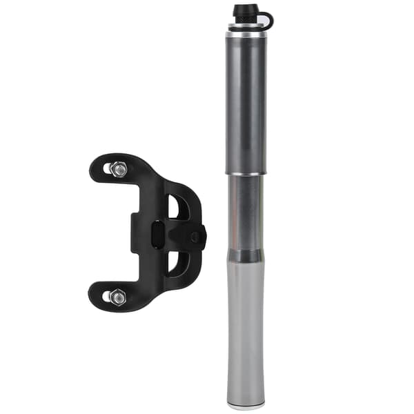 Bærbar Mini Cykel Luftpumpe 120psi Aluminiumlegering til Presta Schrader Ventiler