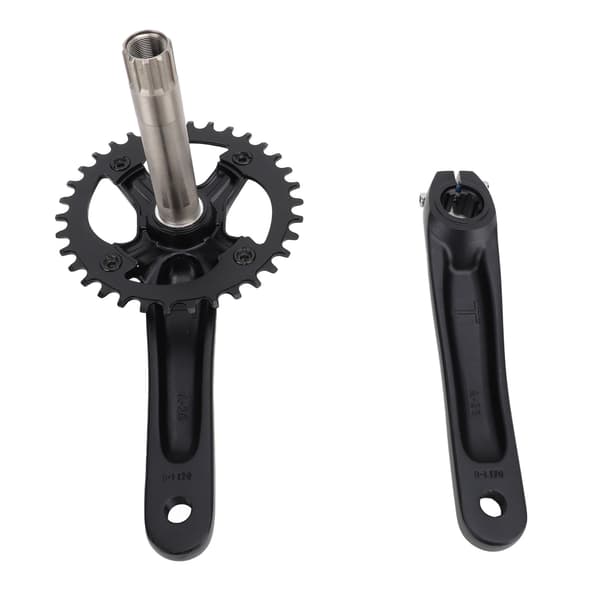 34T MTB Cykelkrankboks med integreret bundbeslag i aluminiumslegering