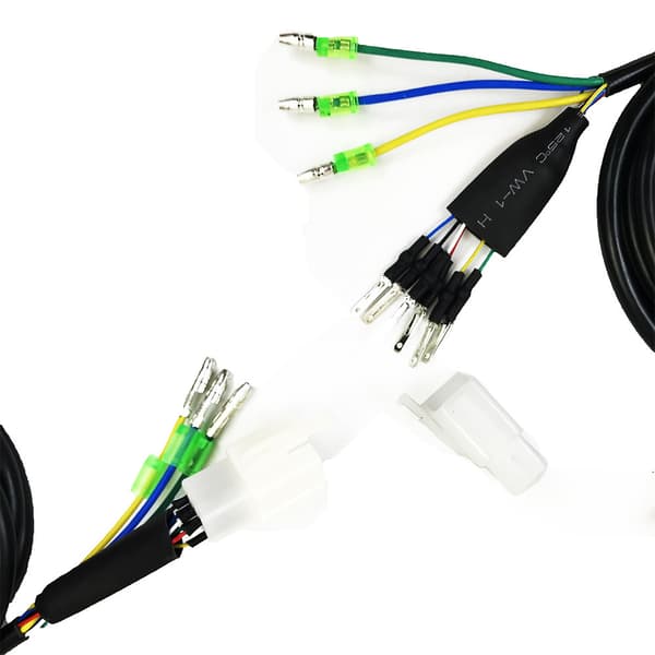 Motoradapterkabel til konvertering af en cykel til elcykel med 6-bens Hall-sensor og 3-bens faseforbindelse