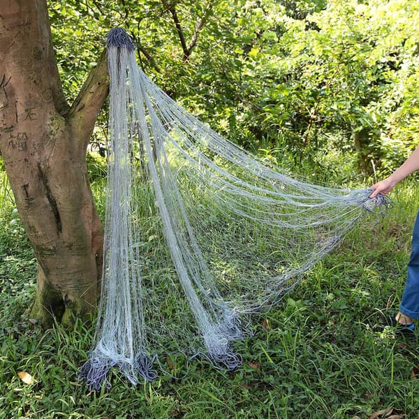 Multifilament garn, 3 lag, 1,8x30m, 50mm maskehull, for fiske