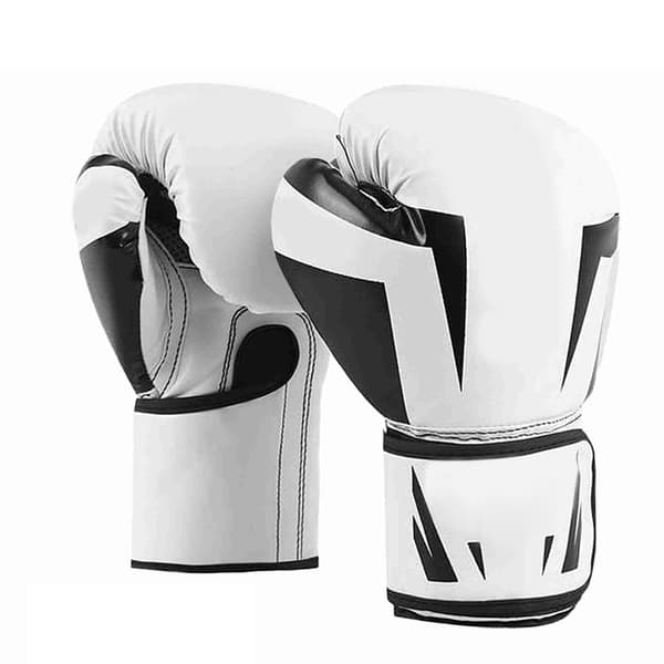 Boxningshandskar med handledsstödsremmar, andningsbara, ergonomiska för Muay Thai-träning