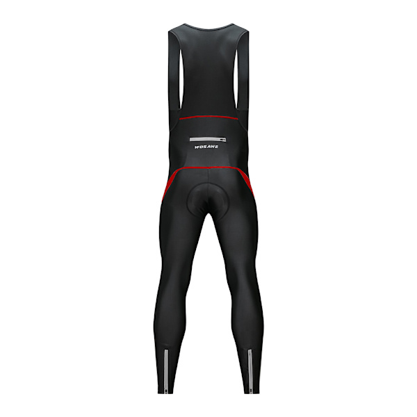 Bib Cykelbyxor Höst Vinter Gelvaddering 3D Vadderade MTB Cykeltights