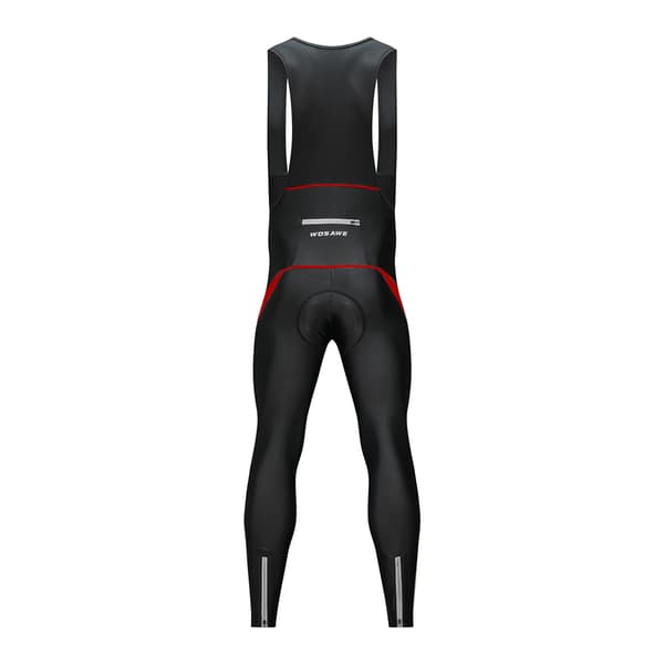 Bib Sykkelbukse Høst Vinter Gelpolstring 3D Polstret MTB Sykkel Tights