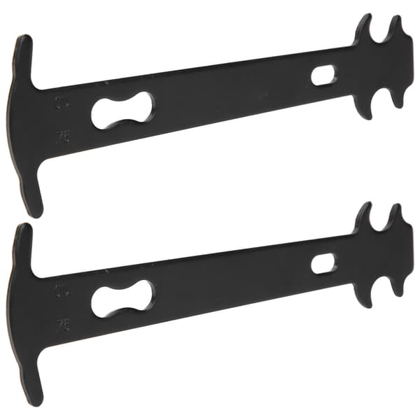 Cykelkædeslidindikator/lineal til mountainbikes (6-10 gear) - 2 stk.