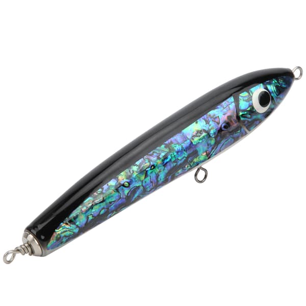 Abalone skall treagn til tunfisk, grouper, dorado, havfiske 23x3.5cm