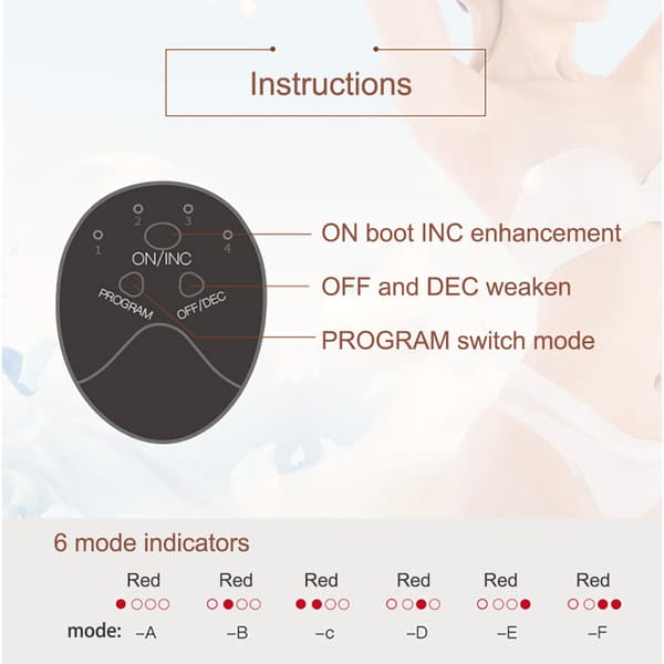 EMS Rumpe Muskeltrener, Elektrisk Stimulator, Rumpe Trener for Kvinner
