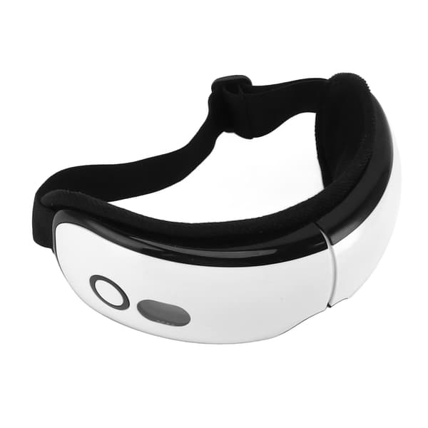 Øyemassasjeapparat med Bluetooth-oppvarming, 6 moduser, oppladbart for øyeavslapning