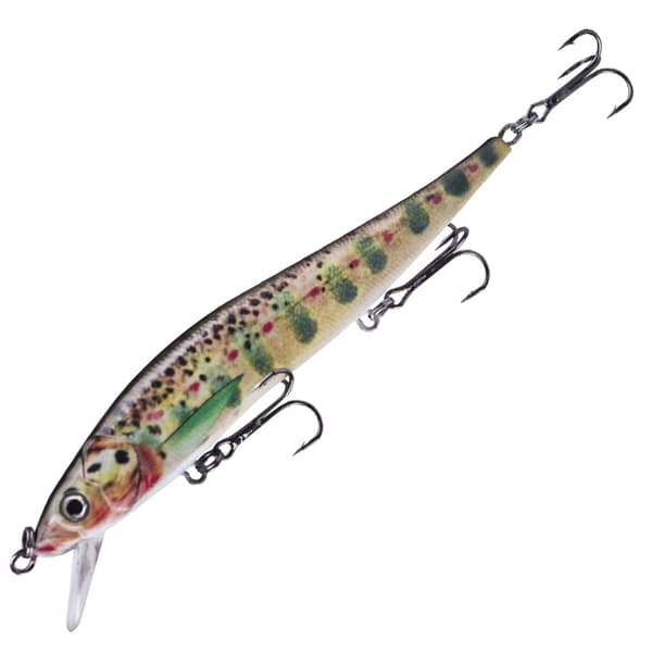 Minnow Sinking Swing Bait 12cm 13.3g med 3D-ögon för abborrfiske
