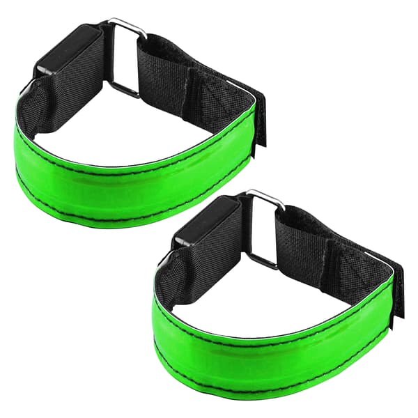 Oppladbart USB LED-armbånd for løping og sykling, justerbar nattsikkerhet
