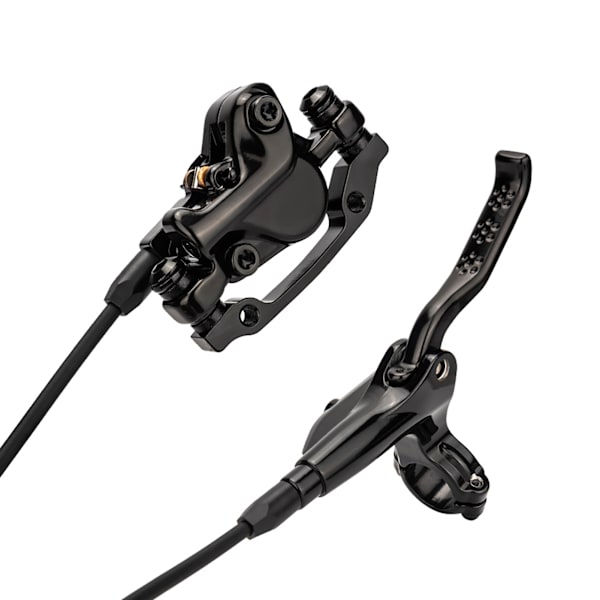 Hydraulisk bromssats för mountainbikes, 2 kolvar, vänster fram