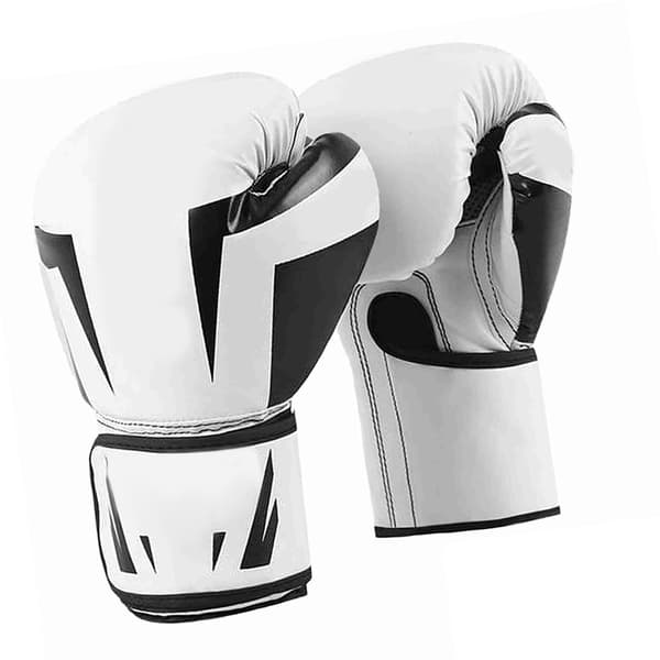 Boxningshandskar med handledsstödsremmar, andningsbara, ergonomiska för Muay Thai-träning