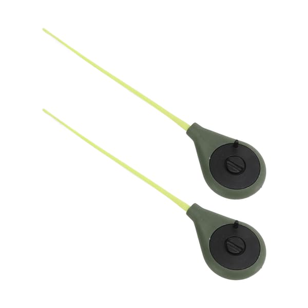 2 sæt mini vinter ultralette bærbare isfiskestænger med ABS-holder 27 cm