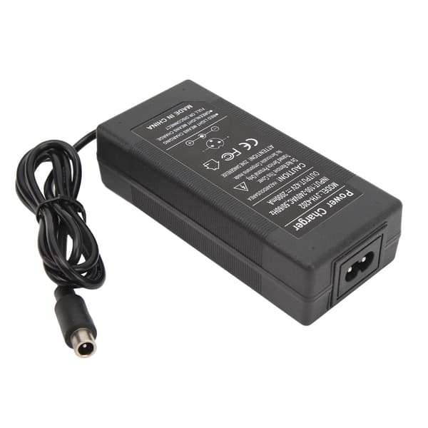 Lader for 42V 2A elektrisk sparkesykkel kompatibel med Xiaomi M365 PRO PRO2 Ninebot ES2 ES4 EU-plugg
