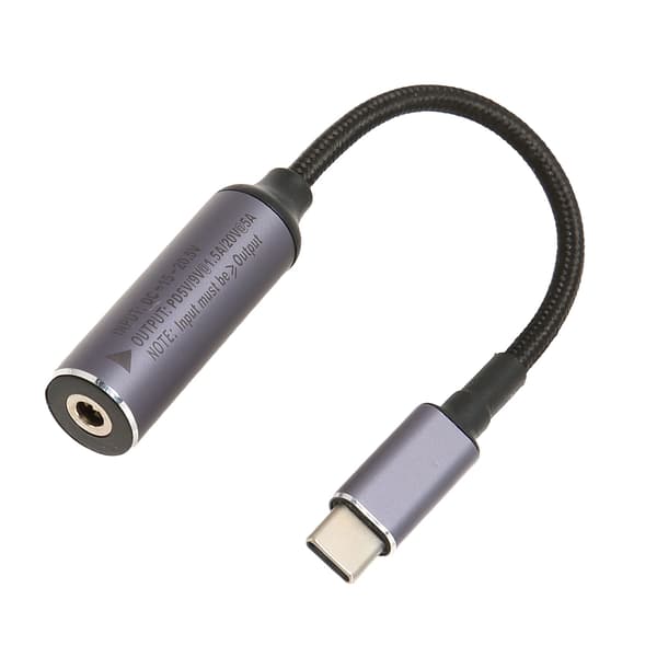 100W DC 3.5mmx1.35mm Hun til Type C PD Opladningskabel
