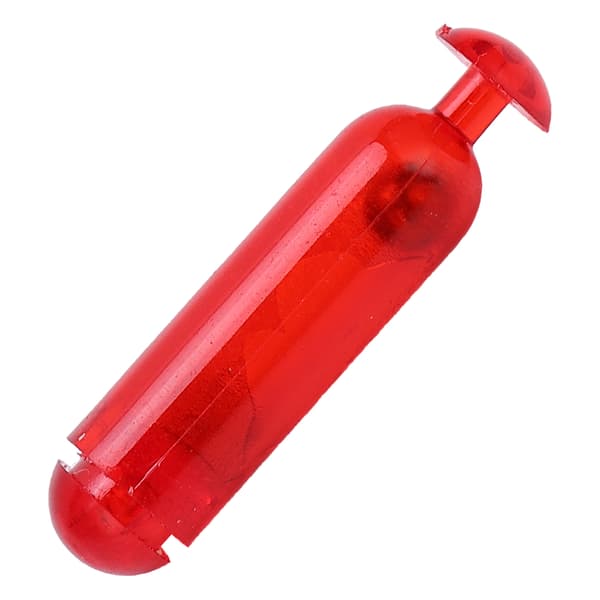 50 STK PVC+rustfrit stål raslerør 21 mm til bløde fiskelokker