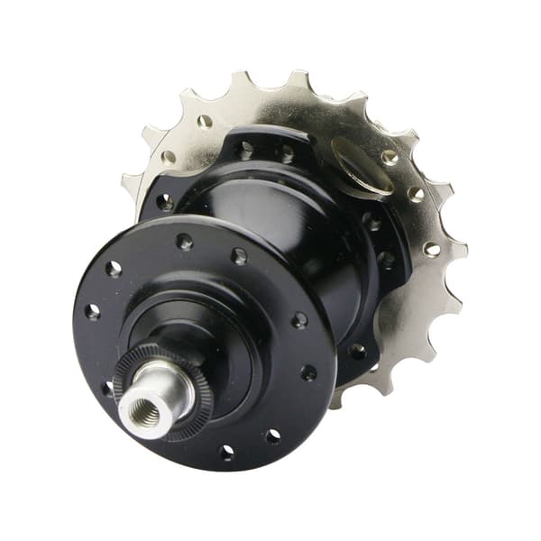 Bagnav til 5-gears cykel, aluminiumslegering, 95 mm, 20 huller, 2-lejer, 9-18T