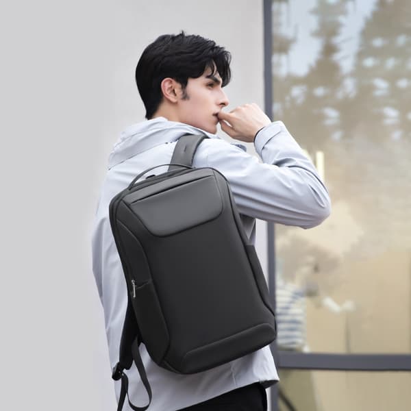 MARK RYDEN Multifunktionell Ryggsäck med Vattentät USB Laptopficka för Affärsresor - Herr