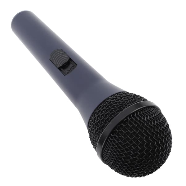 Kablet dynamisk metalmikrofon med ergonomisk net til karaoke og udendørs sang