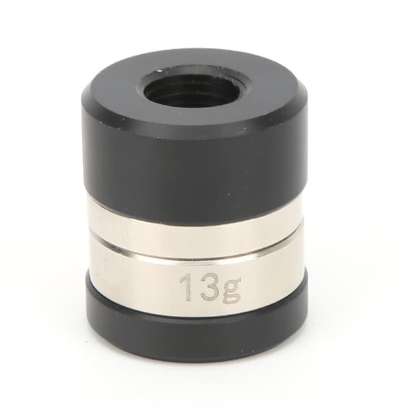 Balance Ring til Billardkø med Beskytter, Rustfrit Stål og POM Plast, 13g+8g